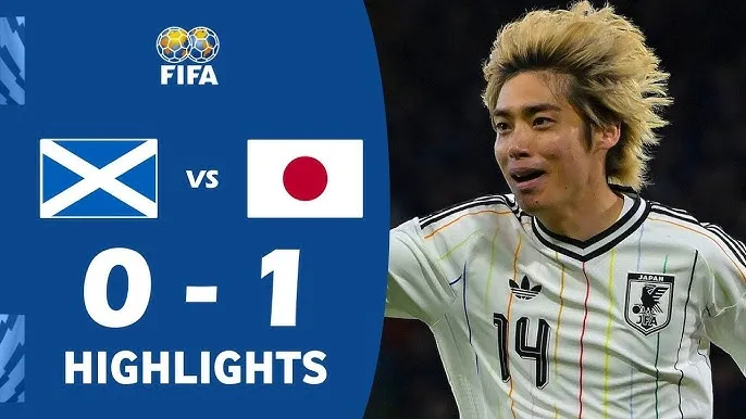 Giao hữu, Scotland vs Nhật Bản 0-1: Kento Shiogai nhả bóng điêu luyện, Junya Ito dứt điểm chớp nhoáng ghi bàn duy nhất