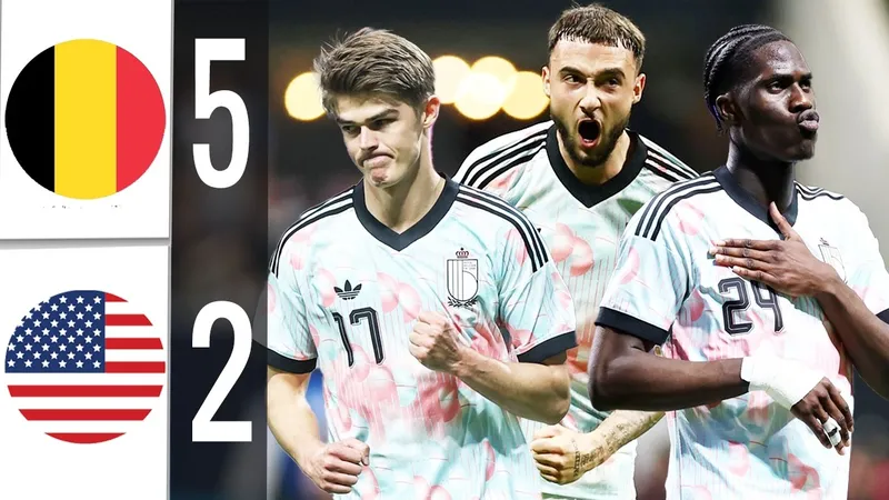 Giao hữu, Mỹ vs Bỉ 2-5: McKennie, Agyemang lập công nhưng Debast, Onana, De Ketelaere, Lukebakio lần lượt ngược dòng chiến thắng