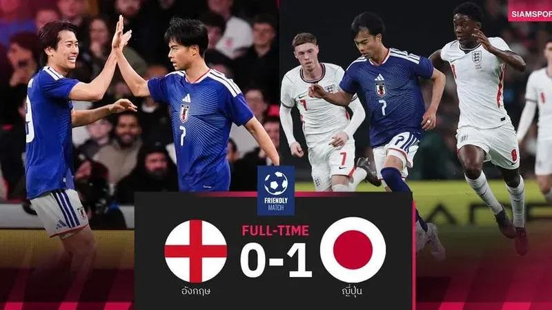 Giao hữu, Anh vs Nhật Bản 0-1: Nakamura kiến tạo, Mitoma hạ gục thủ thành Pickford, "Samurai xanh" thắng "Tam sư" suýt sao