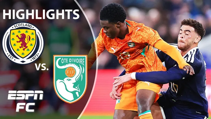 Giao hữu, Scotland vs Bờ Biển Ngà 1-0: Nicolas Pepe chớp thời cơ đón bóng dội cột, đệm bóng nhẹ nhàng ghi bàn duy nhất