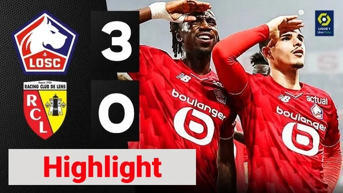 LOSC Lille vs Lens 3-0: Hakon Haraldsson, Felix Correia, Fernandez-Pardo đua tài ghi bàn, Lille bất ngờ hạ Lens tỷ số đậm đà