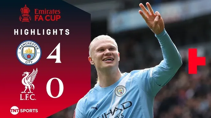 Man City vs Liverpool 4-0: Haaland tỏa sáng hattrick nhờ penalty, Semenyo bấm bóng ghi bàn, Man City lần 8 liên tiếp vào bán kết FA Cup