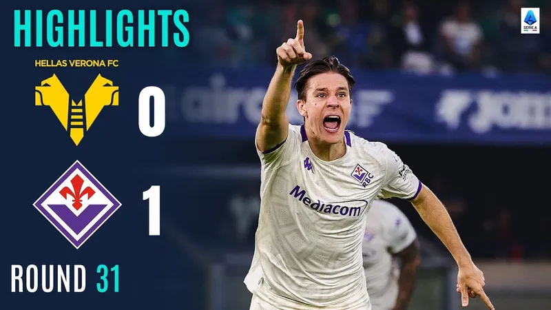 Verona vs Fiorentina 0-1: Nicolo Fagioli ghi bàn duy nhất, Tomas Suslov, Albert Guemundsson giành thẻ đỏ, Verona nguy cơ rớt hạng Serie A