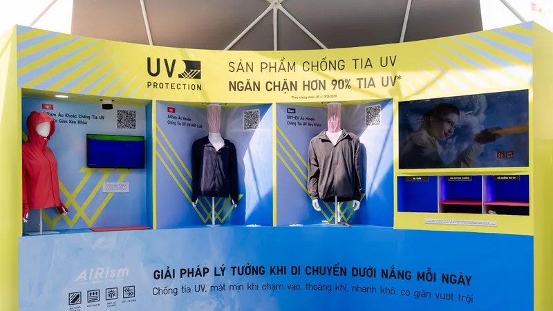 UNIQLO cập nhật sản phẩm chống tia UV Xuân/Hè 2026 với khả năng ngăn hơn 90% tia UV 