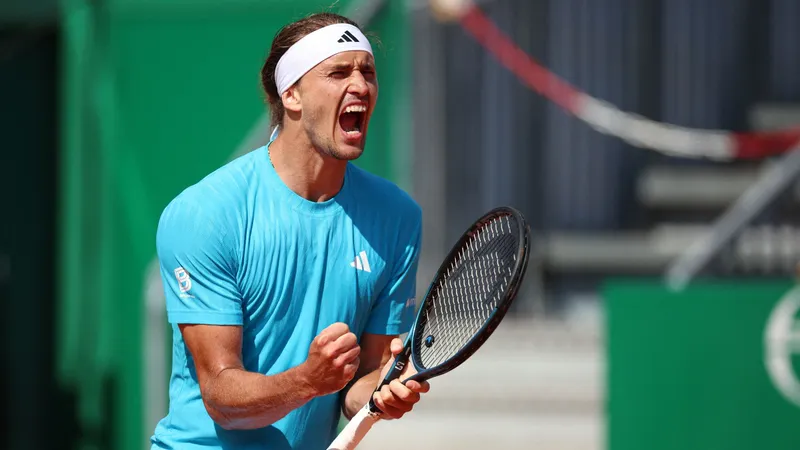 Zizou Bergs vs Alexander Zverev 2-6, 5-7: Hạ Bergs sau 1 giờ 50 phút, Zverev đối đầu tài năng 19 tuổi Joao Fonseca ở tứ kết Monte Carlo