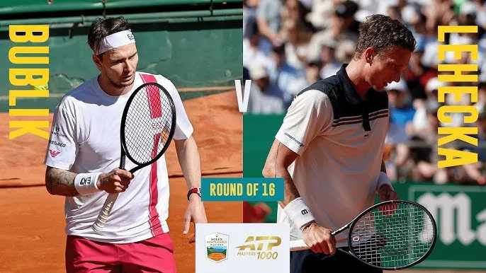 Jiri Lehecka vs Alexander Bublik 2-6, 5-7: Thắng Lehecka, Bublik tiến vào tứ kết Monte Carlo đối đầu tay vợt số 1 Carlos Alcaraz