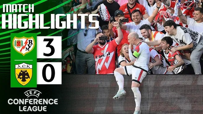 Rayo Vallecano vs AEK Athens 3-0: Ilias Akhomach sớm mở bàn, Unai Lopez, Isi Palazon chốt hạ chiến thắng, Vallecano tự tin lượt về