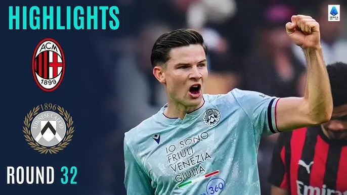 AC Milan vs Udinese 0-3: Milan thảm bại khó tin, Bartesaghi phản lưới nhà, Ekkelenkamp, Atta lập công, Luka Modric ngậm ngùi, bỏ lỡ ngôi nhì