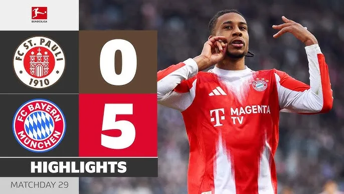 St.Pauli vs Bayern Munich 0-5: Harry Kane, Luis Diaz, Upamecano dự bị, Musiala, Goretzka, Olise, Jackson, Guerreiro đua tài tỏa sáng