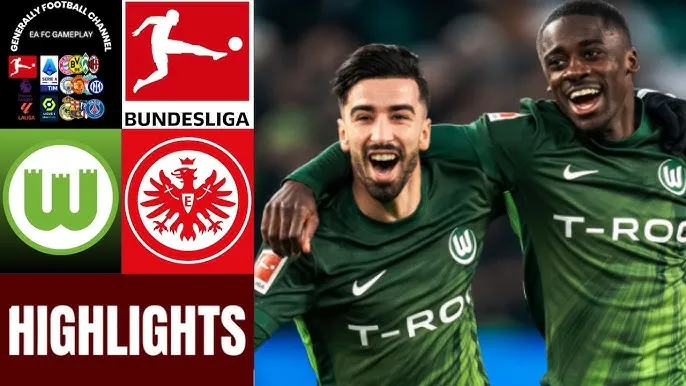 Wolfsburg vs Eintracht Frankfurt 1-2: Oscar Hojlund, Arnaud Kalimuendo sớm áp đảo tỷ số, Dzenan Pejcinovic ghi bàn danh dự phút bù giờ