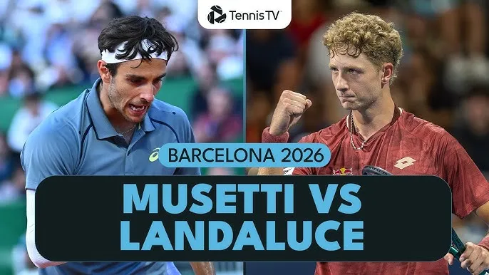Lorenzo Musetti vs Martin Landaluce 7-5, 6-2: Hạ Landaluce sau 1 giờ 28 phút, Musetti bước tiếp vòng 2 Barcelona Open 2026