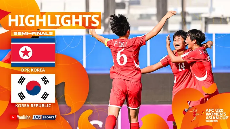 U20 Triều Tiên vs U20 Hàn Quốc 3-0: Lần lượt Pak Il Sim, Kang Ryu Mi, Choe Yon áp đảo thế trận, giành vé chung kết
