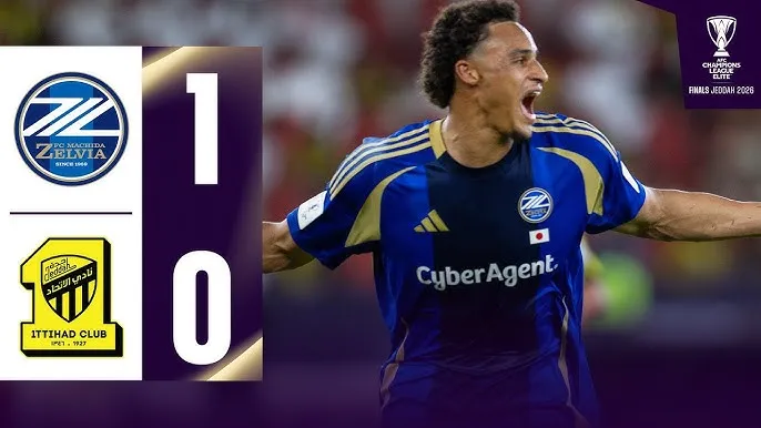 Machida Zelvia vs Al Ittihad 1-0: Tete Yengi ghi bàn duy nhất, chờ đối đầu Buriram Utd hoặc Shabab Al-Ahli ở bán kết AFC Champions League