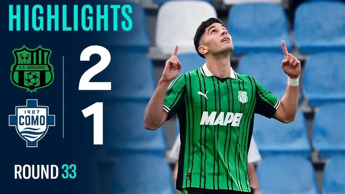 Sassuolo vs Como 2-1: Hấp dẫn cuối hiệp, Cristian Volpato, M'Bala Nzola liên tục tỏa sáng nhân đôi tỷ số, Nico Paz ghi bàn danh dự