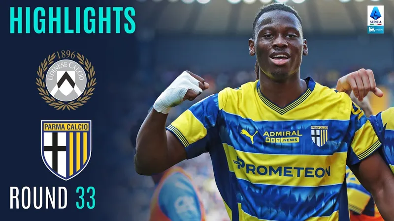 Udinese vs Parma 0-1: Gabriel Strefezza tỉa bóng kiến tạo điệu nghệ, Nesta Elphege chớp thời cơ ghi bàn duy nhất giành 3 điểm