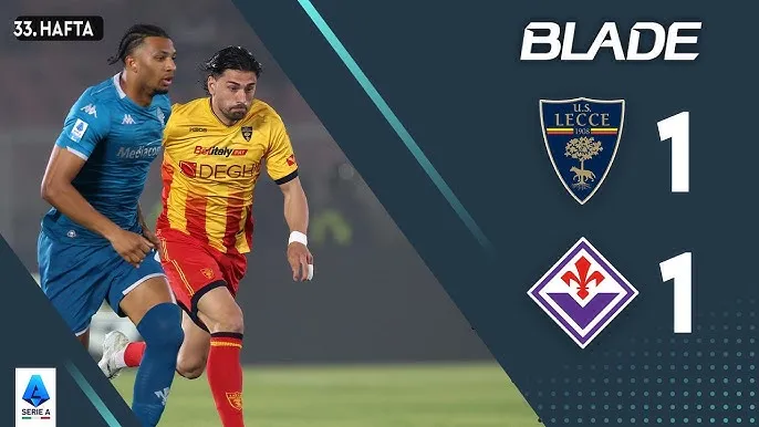 Lecce vs Fiorentina 1-1: Jack Harrison bấm bóng góc xa điệu nghệ, Tiago Gabriel đánh đầu cận thành, bất phân thắng bại