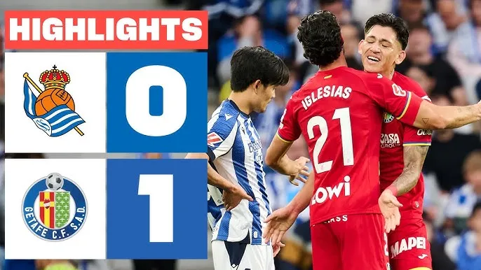 Real Sociedad vs Getafe 0-1: Brais Mendez hỏng penatly, Jon Gorrotxategi bất ngờ phản lưới nhà, Getafe vượt mặt Sociedad vào tốp 6 La Liga