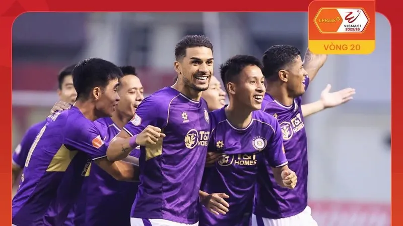 Ninh Bình vs Hà Nội 2-3: Geovane, Quốc Việt lập công, Hùng Dũng, Anh Tiệp, Văn Quyết tỏa sáng, Hà Nội chỉ thua Ninh Bình 1 điểm