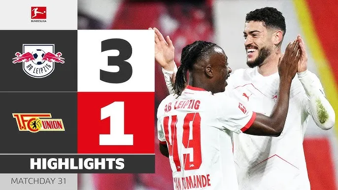 Union Berlin vs Leipzig 3-1: Lần lượt Max Finkgrafe, Romulo Cardoso, Ridle Baku áp đảo thế trận, Danilho Doekhi ghi bàn danh dự