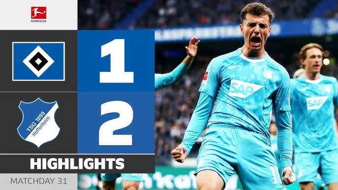 Hamburger vs Hoffenheim 1-2: Fisnik Asllani mở bàn, Robert Glatzel gỡ hòa trên chấm penalty, Tim Lemperle chốt hạ 3 điểm quý giá