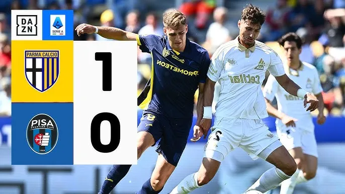 Parma vs Pisa 1-0: Oliver Sorensen căng ngang, Nesta Elphege chớp thời cơ đệm bóng cận thành, giành chiến thắng suýt sao