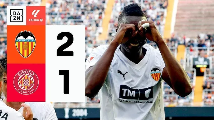 Valencia vs Girona 2-1: Kịch tính hiệp 2, Largie Ramazani, Umar Sadiq liên tục tỏa sáng, Joel Roca lập công