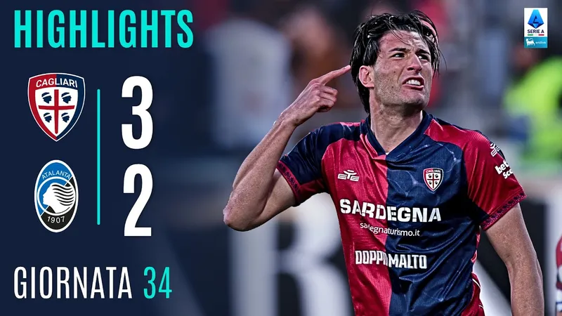 Cagliari vs Atalanta 3-2: Rượt đuổi hấp dẫn, Paul Mendy, Gianluca Scamacca đua tài ghi cú đúp, Gennaro Borrelli lập tức chốt hạ 3 điểm