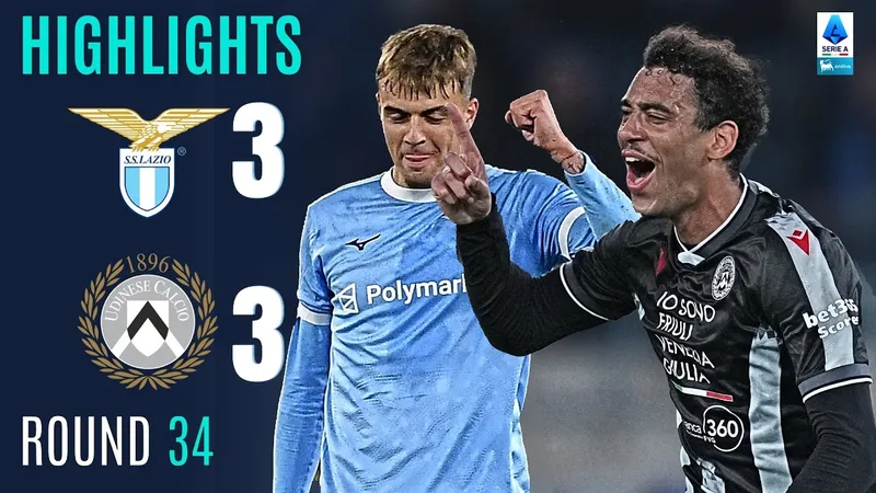 Lazio vs Udinese 3-3: Bất phân thắng bại, Kingsley Ehizibue, Arthur Atta tỏa sáng, Luca Pellegrini, Ledesma, Daniel Maldini chia điểm nghẹt thở