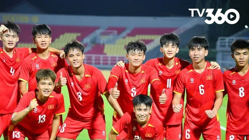 Lần đầu tiên khán giả Việt Nam theo dõi đầy đủ VCK U17 châu Á 2026 từ vòng bảng qua TV360 