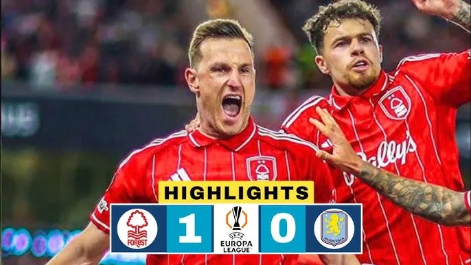 Nottingham Forest vs Aston Villa 1-0: Trọng tài VAR thấy Lucas Digne để bóng chạm tay, Chris Wood chớp thời cơ trên chấm penalty