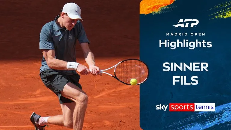 Jannik Sinner vs Arthur Fils 6-2, 6-4: Hạ Fils sau 87 phút, Sinner đấu Alexander Zverev ở chung kết Madrid Open 2026 