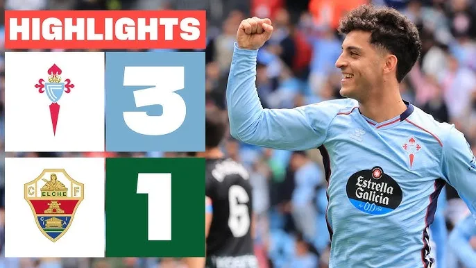 Celta Vigo vs Elche 3-1: Hugo Alvarez, Iago Aspas, Borja Iglesias vùi dập đối thủ, Andre Silva ghi bàn danh dự nhờ chấm penalty
