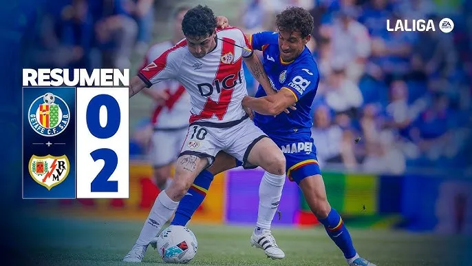 Getafe vs Rayo Vallecano 0-2: Sergio Camello mở tỷ số, Randy Nteka chốt hạ 3 điểm gọn gàng, Rayo tiến sát tốp 10 La Liga