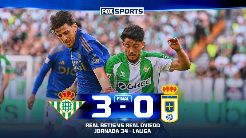 Real Betis vs Real Oviedo 3-0: Cucho Hernandez ghi cú đúp, Abde Ezzalzouli góp công, Real Betis củng cố tốp 5, Real Oviedo chót bảng La Liga