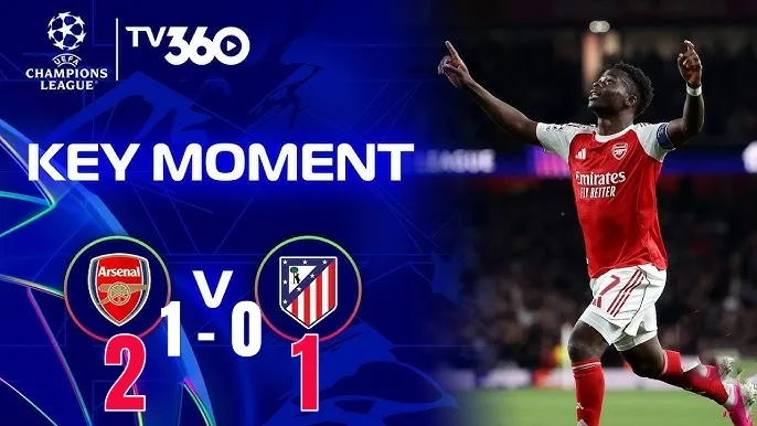 Arsenal vs Atletico Madrid 1-0 (2-1): Saka ghi bàn duy nhất, thầy trò HLV Arteta mang Arsenal vào chung kết Champions League sau 20 năm