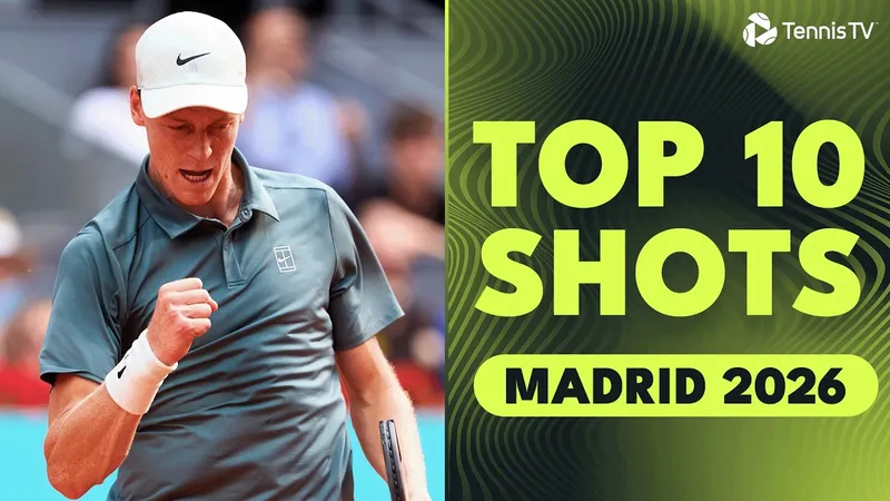 10 pha ăn điểm đẳng cấp của Lorenzo Musetti, Flavio Cobolli, Joao Fonseca, Jannik Sinner, Grigor Dimitrov,... ở đấu trường Madrid Open 2026