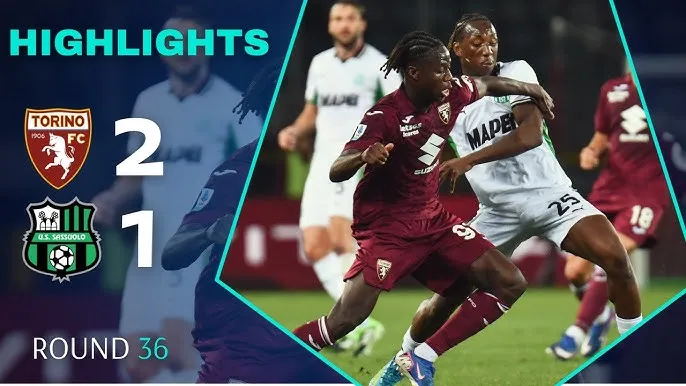 Torino vs Sassuolo 2-1: Bùng nổ hiệp 2, Kristian Thorstvedt mở bàn, Giovanni Simeone, Holmgren Pedersen ngược dòng giành gọn 3 điểm