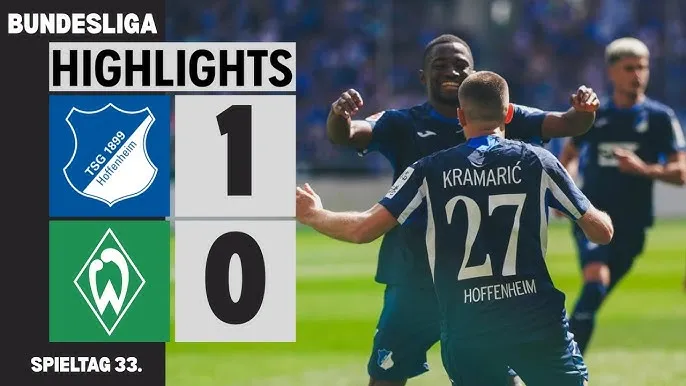 Hoffenheim vs Werder Bremen 1-0: Yukinari sớm bị thẻ đỏ, Kramaric kiến tạo, Bazoumana Toure tỏa sáng, Hoffenheim vào tốp 5 Bundesliga
