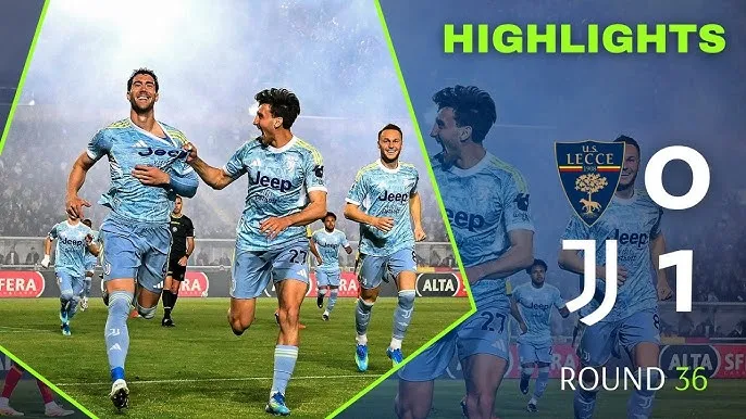 Lecce vs Juventus 0-1: Dusan Vlahovic sớm ghi bàn, trọng tài VAR ngăn Vlahovic, Pierre Kalulu tỏa sáng, Juve vượt Milan tạm xếp tốp 3 Serie A