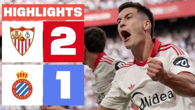 Sevilla vs Espanyol 2-1: Tyrhys Dolan mở tỷ số, Andres Castrin, Akor Adams bất ngờ ngược dòng phút cuối giành chiến thắng xứng đáng