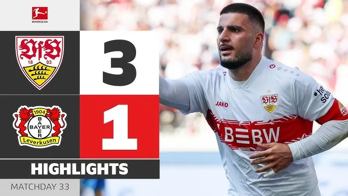 Stuttgart vs Bayer Leverkusen 3-1: Garcia Serrano sớm phá lưới, Demirovic, Mittelstadt, Deniz Undav ngược dòng, tạm xếp tốp 4 Bundesliga