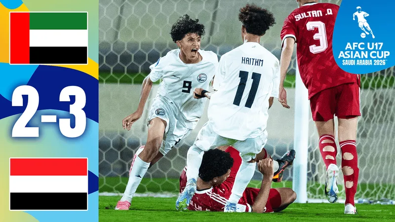 U17 UAE vs U17 Yemen 2-3: Yousuf Ali, Awadh Al Meri lập công, Al Maghdi, Basheer, Mohammed Sadeq ngoan cường giành chiến thắng