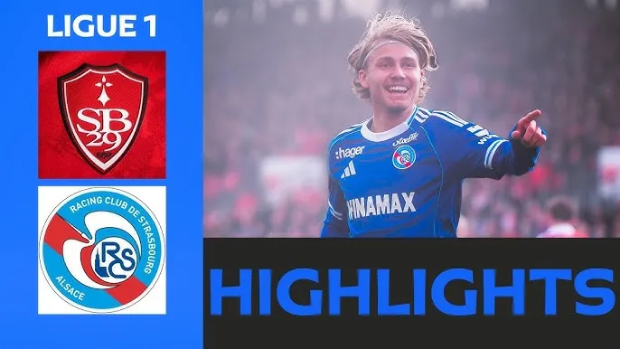 Brest vs Strasbourg 1-2: Valentin Barco mở tỷ số, Ludovic Ajorque lập tức gỡ hòa, Sebastian Nanasi chốt hạ chiến thắng