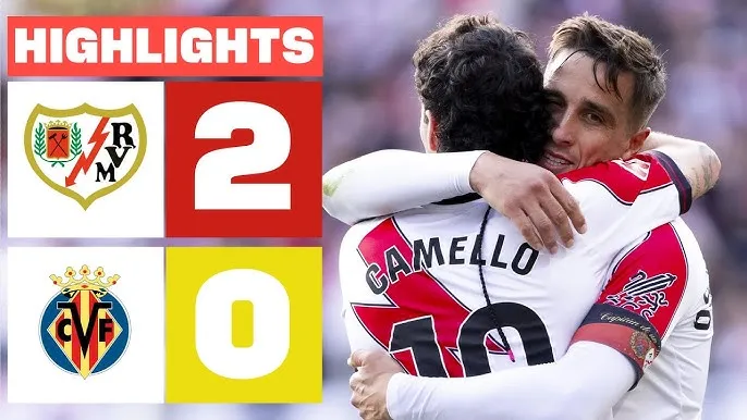 Rayo Vallecano vs Villarreal 2-0: Sergio Camello, Alexandre Zurawski lần lượt tỏa sáng, Villarreal xếp hạng 3, Rayo xếp hạng 8 La Liga