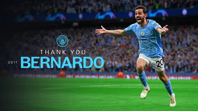 Bernardo Silva - 9 năm hành trình phi thường của một huyền thoại Manchester City với 451 trận, ghi 69 bàn thắng, thực hiện 69 kiến tạo