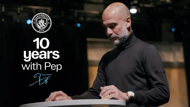 HLV Pep Guardiola: "Chúng ta đã có khoảng thời gian tuyệt vời bên nhau"