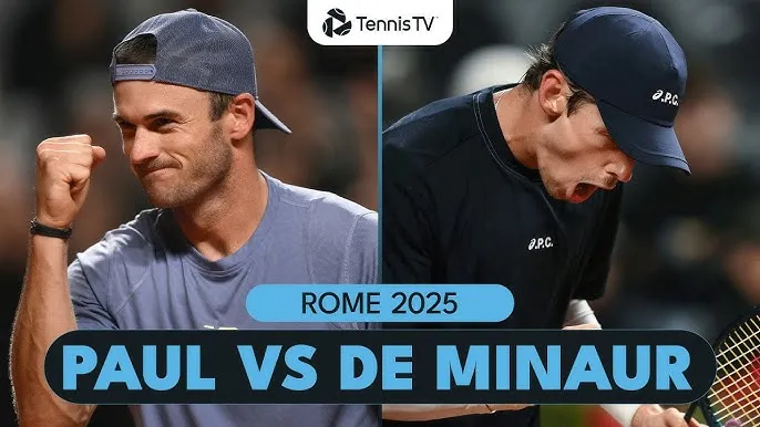 Alex De Minaur và Tommy Paul 6-2,3-6, 3-6: Ngược dòng hạ số 9 thế giới De Minaur, Paul gặp Ignacio Buse ở chung kết Hamburg Open 2026