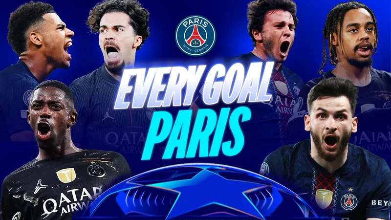 43 bàn thắng đưa PSG đến chung kết Champions League 2025/26, Kvaratskhelia, Vitinha và Ousmane Dembélé đua tài trận gặp Arsenal tới