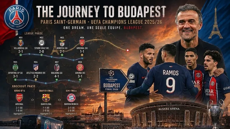 PSG vượt qua Barcelone, Bayern Munich, Liverpool, Chelsea, Tottenham,... để đến Budapest đấu chung kết cùng Arsenal