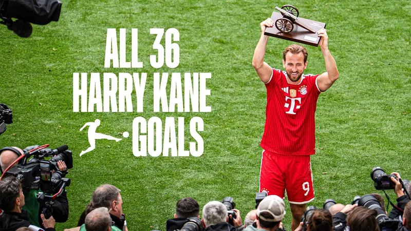 Harry Kane đang là ứng cử viên sáng giá cho danh hiệu "Chiếc giày vàng châu Âu" với thành tích 36 bàn thắng sau 32 lần ra sân